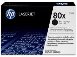 HP 80X Black High Yield Laserjet Toner Cartridge For Pro 400 Mfp M425 And M401...