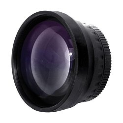 2.0X Telephoto Conversion Lens 43MM Stronger Option For Panasonic VW-T4314H
