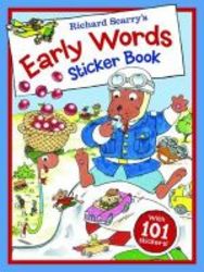 Richard Scarry - Early Words Sticker Book paperback