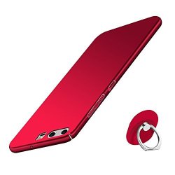Huawei P10 Case Phone Stand Ultrathin Shockproof Shell Anti-scratch Hard Cover Case Huawei P10 Carmine Matte