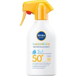 Nivea Sun Kids Sensitive Protect & Play Spray Spf 50+ Sunscreen - 300ML