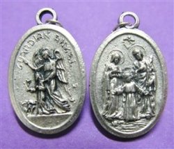 Holy Family Guardian Angel Medal 4 Medals