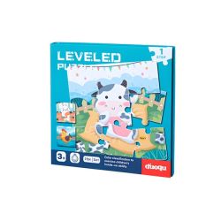 Leveled Puzzles 3 In 1 Happy Farm Puzzles Kid Puzzles