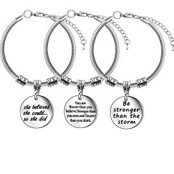 Niceter Womens Girls Bracelets Bangle Jewelry Sets Birthday Gift For Friendship Friends Students