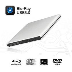 External Blu Ray Cd Drive USB 3.0 3D Blu-ray DVD Player Portable DVD Cd Burner writer reader Bd-rom For PC Computer Notebook Black
