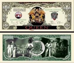 Queen One Million Dollar Bill