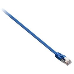 V7 V7E2C5S-03M-BLS-N CAT5E Stp 3M Blue Patch Cable RJ45 With Metal Shield