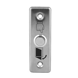 Unitedheart K13 Durable Metal Exit Switch Button Home Office Door Exit Push Release Button For Access Control With LED Light