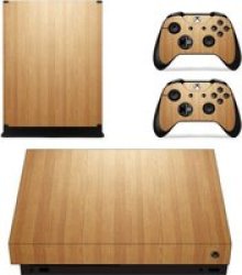 SKIN-NIT Decal Skin For Xbox One X: Wood
