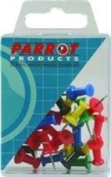 Parrot Push Pins Pack Of 25 Black