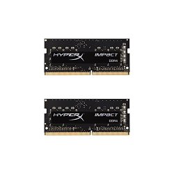 Kingston Technology Hyperx Impact 8GB Kit 2 X 4GB 2400MHZ DDR4 CL14 Sodimm Laptop Memory HX424S14IBK2 8