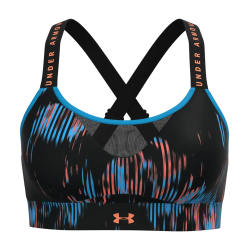 Under Armour Women's Infinity High Printed Sports Bra - S