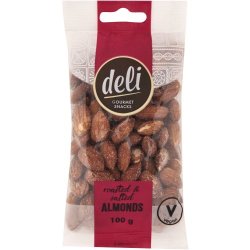 Deli Roasted & Salted Almonds 100G