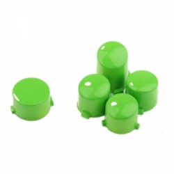 Xbox One Controller Button Set Polished Glossy Green