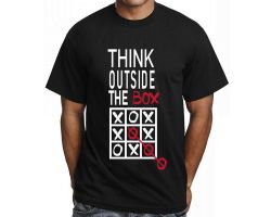 Dk's Think Outside The Box Short Sleeve Men's 165GSM T-Shirt Medium