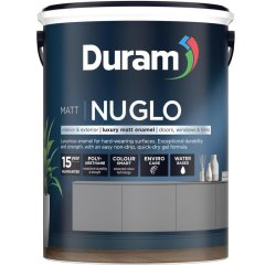 Enamel Paint Waterbased Nuglo Matt 1LT Black