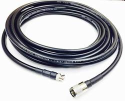 Custom Cable Connection 50 Foot Uhf PL259 Male To Bnc Male LMR400 Times Microwave 50 Ohm Coax Low Loss Antenna Cable For Ham Radio