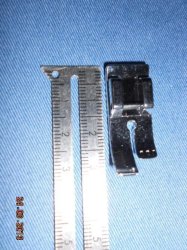 Snap On Straight Stitch Presser Foot For Sewing Machine