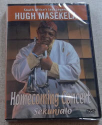 Hugh Masekela Sekunjalo Homecoming Concert Dvd South Africa Cat Dvdcol8301