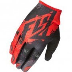 Fly Kinetic Blk rd Gloves S