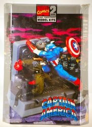 Toy Biz Captain America Red Skull Diorama Model Kit 1:12 Scale 1998