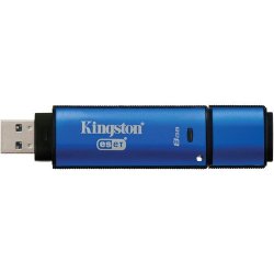 Kingston Datatraveler Vault Privacy 8GB USB 3.0 Flash Drive