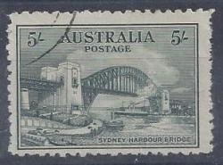 Australia 1932 Sydney Harbour Bridge 5s Fine Used