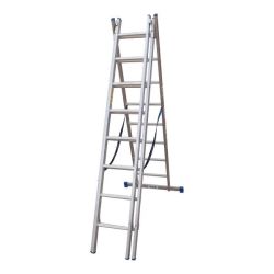 5 In 1 Step extension Aluminium Ladder 2.4M
