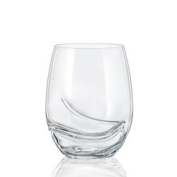Turbulence Crystal Tumbler Glasses 500ML - Set Of 2