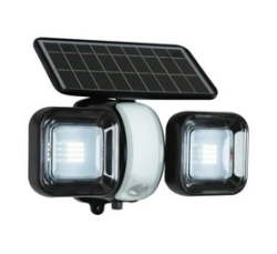 Eurolux Solar Security Light LED Black