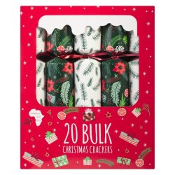 Bulk Christmas Crackers 20 Pack