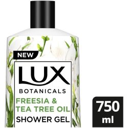 LUX Botanicals Moisturizing Body Wash Freesia And Tea Tree 750ML