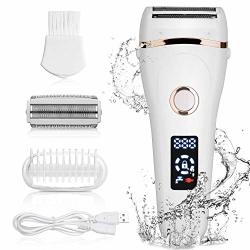 Electric Epilator For Women Facial Hair Remover For Women Electric Lady Shaver Bikini Trimmer Painless Hair Removal For Women Rechargeable And Waterproof Women's Epilator