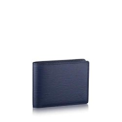 Deals on Louis Vuitton Epi Leather Multiple Wallet Navy Blue | Compare Prices & Shop Online ...