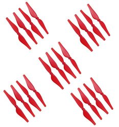 Zeey Tello Rc Minidrones Quick-release Propeller Cw Ccw Blades Props For Dji Tello Drone - 5 Colors 20PCS Red white black yellow blue Red 5 Set