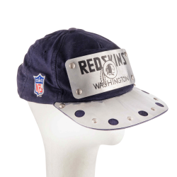 Washington Redskin Metal Plate Snapback Cap - Os
