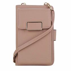 Sg Sugu Small Smartphone Crossbody Bag Cell Phone Purse Wallet Holder For Women Mauve
