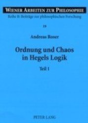 Ordnung Und Chaos In Hegels Logik Ebook