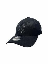 New Era New York Yankees Fitted 39THIRTY Mlb Curve Bill Baseball Cap 3930 Small medium Black Mlb Tonal