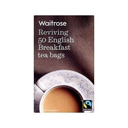 English Breakfast Tea Bags Waitrose 50 Per Pack
