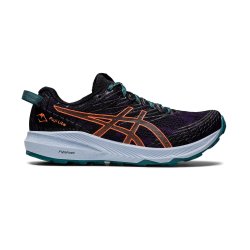 ASICS Women's Fuji Lite 3 - Night Shade nova Orange - UK3.5