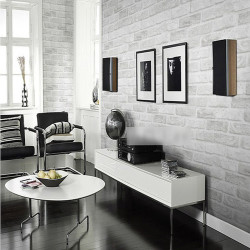 3d Brick Pattern Wallpaper Roll White Grey Textured Wallpaper Home Improvement Wall Decor 10m