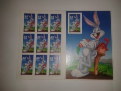 Bugs Bunny Sheet Of Ten 32 Cent Stamps