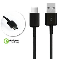 Authentic Samsung Galaxy A5 2017 USB To Type-c Charging And Transfer Cable. Black 3.3FT