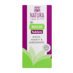 Natura Rescue Shock Anxiety & Sleeplessness 150 Tablets