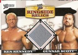 Ken Kennedy Vs Gunnar Scott - "wwe Smackdown" - Genuine Relic Card