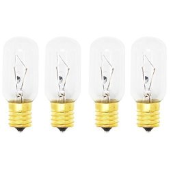 4-PACK Replacement Light Bulb For Part Number AP2029997 Microwave - Compatible Part Number WB36X10003 Light Bulb