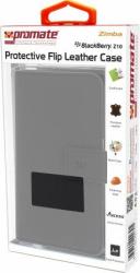 Promate Zimba Blackberry Z10 Protective Flip Leather Book-style Case