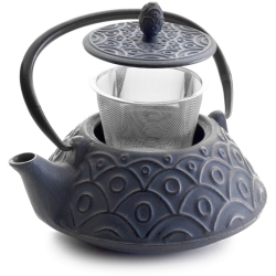 Ibili Oriental Malaisia 800ml Cast Iron Teapot With Infuser
