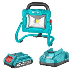 Total Tools - 20V Li-ion Portable Lamp With 4.0AH Battery And Charger